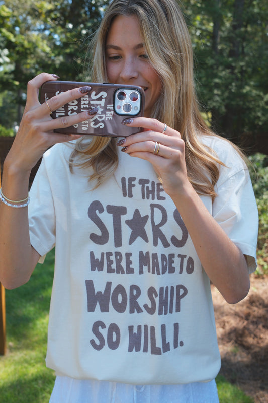 "If the Stars" Ivory Tee