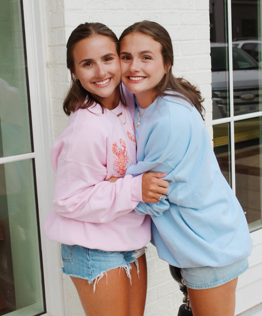 Nantucket Blue Lobster Crewneck