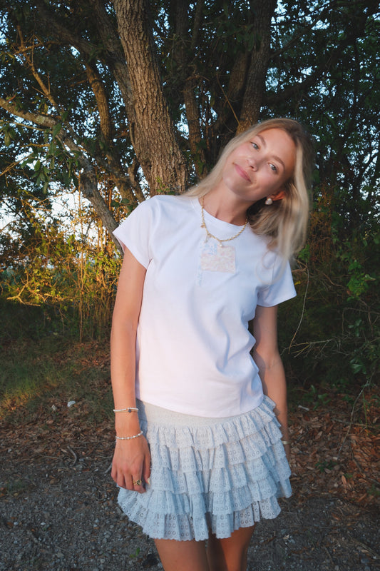 Dainty Americana Baby Tee