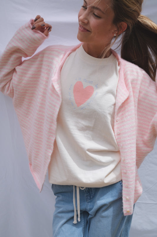 "Never Be More Loved" Heart Tee