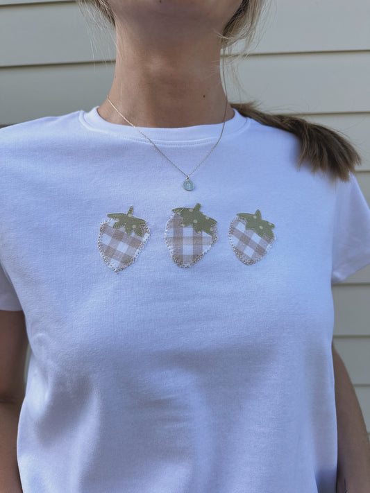 Little Strawberry Baby Tee