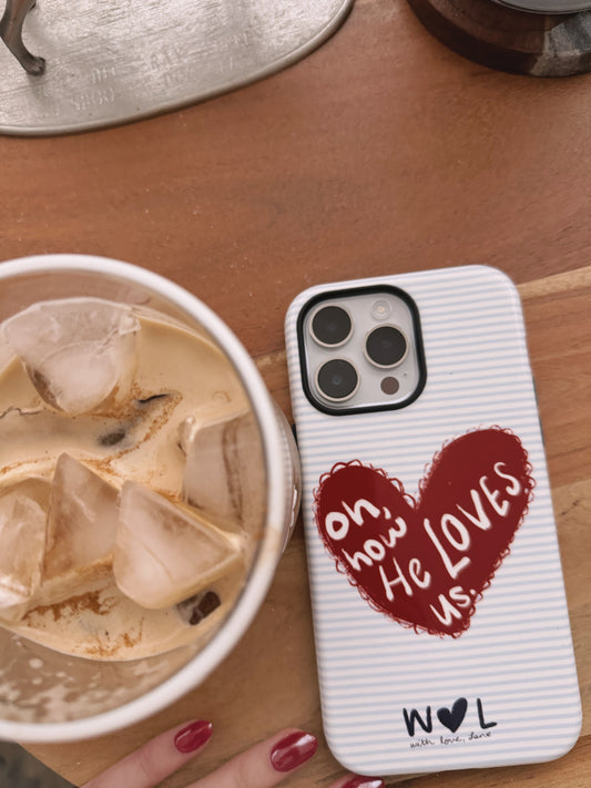 "Oh How He Loves Us" iPhone® Case