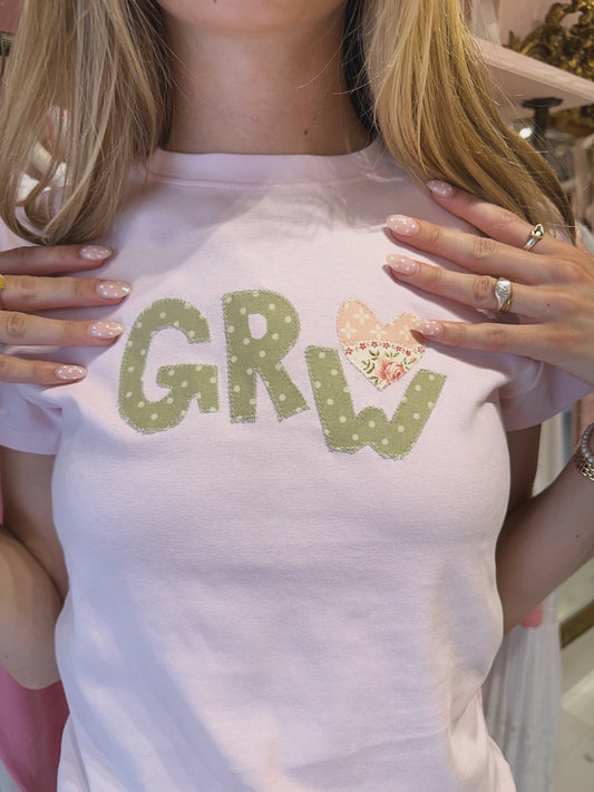 Greenwich Pink Baby Tee