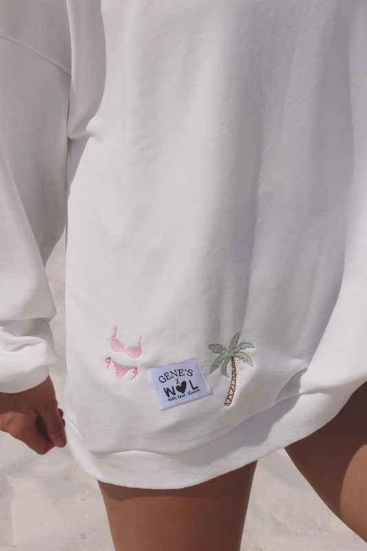 Bikini Palm Tree Crewneck