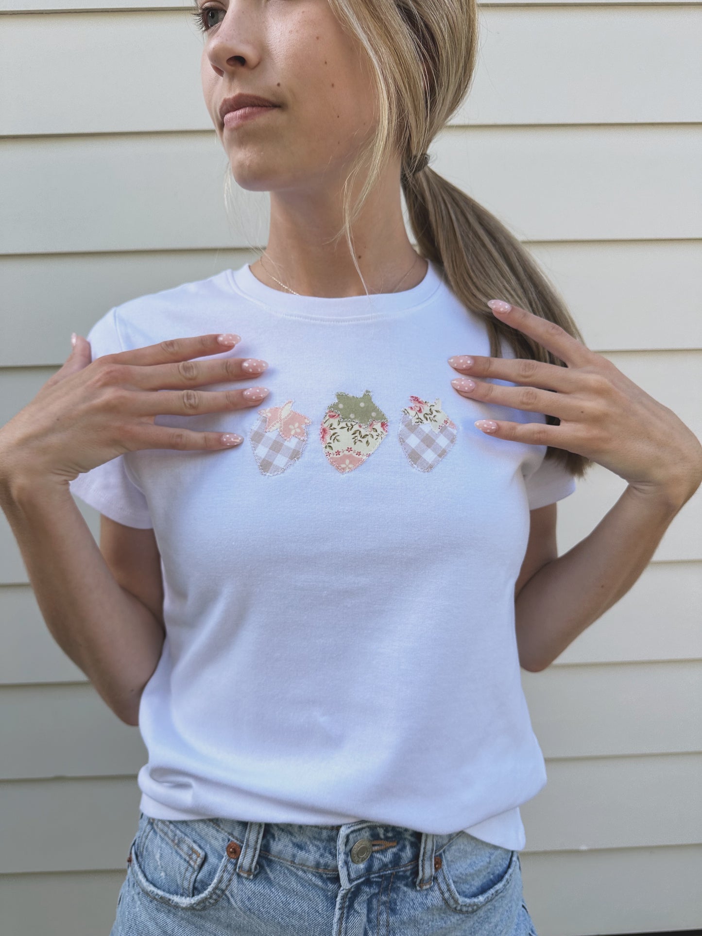 Little Strawberry Baby Tee