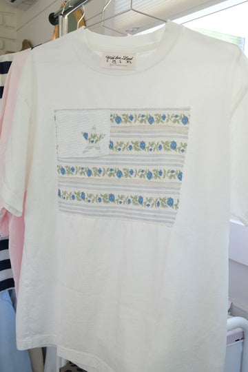 Floral Americana Tee