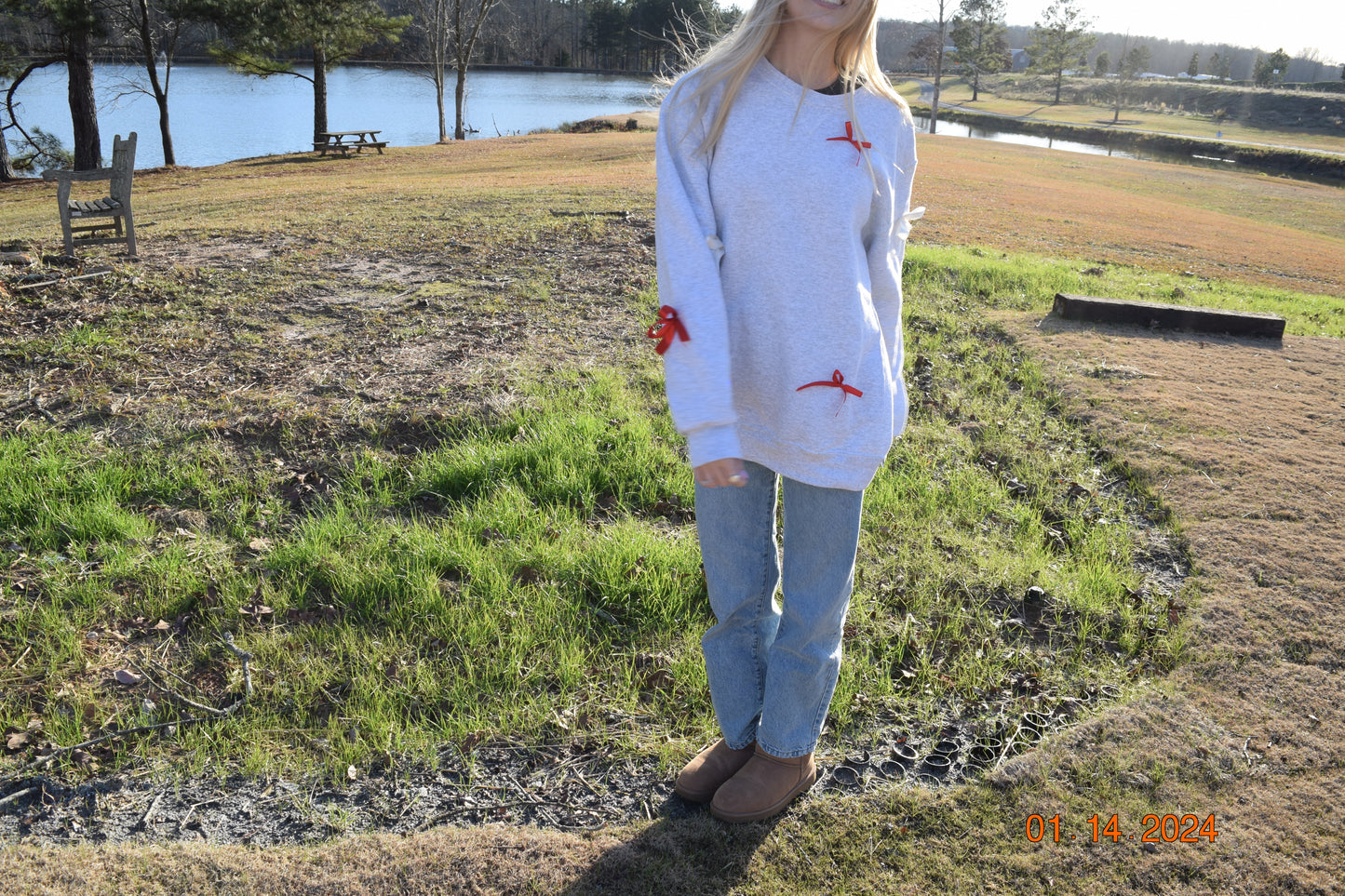 Bow Crewneck