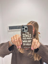 "If the Stars" Plaid Case