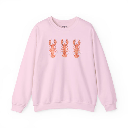 Shell Pink Lobster Crewneck