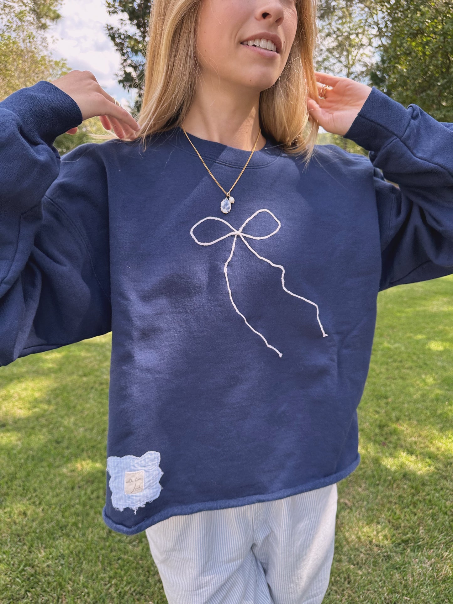 Baby Bow Crewneck