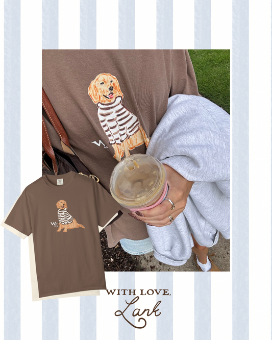 The Charlie Mascot Tee Espresso