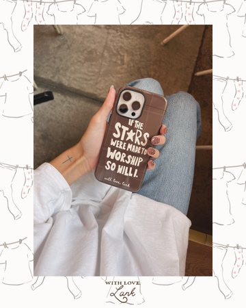 "If the Stars" Plaid Case