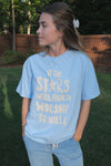 "If the Stars" T-shirt in Hydrangea