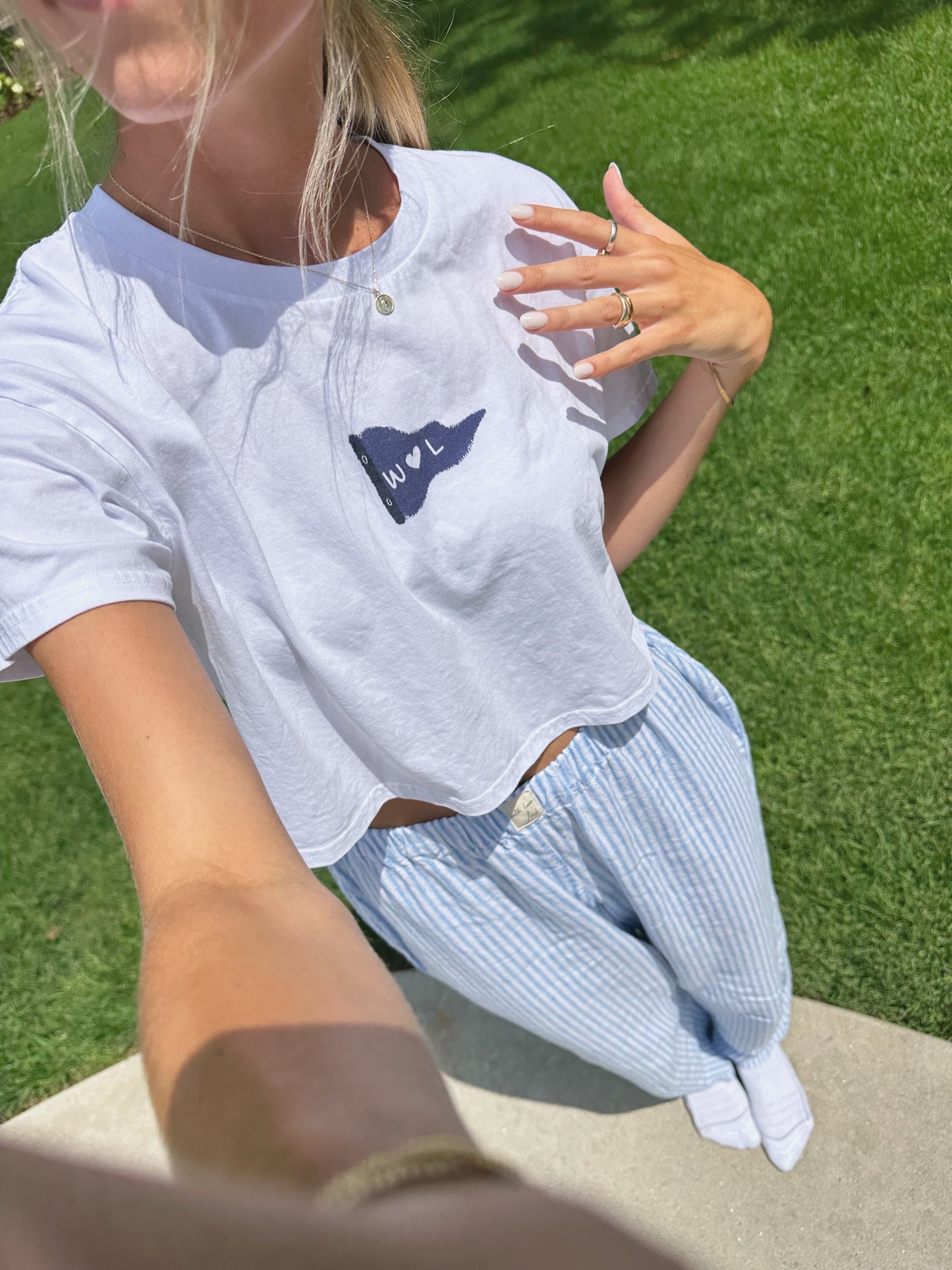 WLL Flag Crop Tee