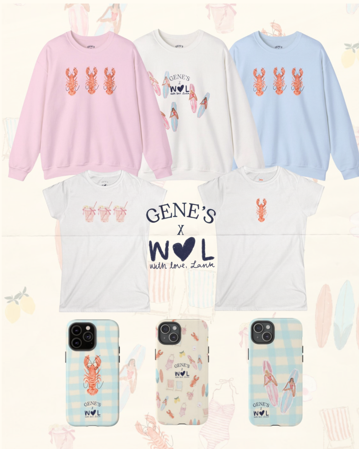 Shop Gene's x With Love, Lank