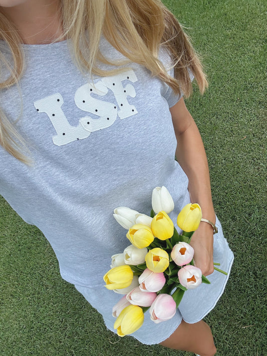 LSF Grey Baby Tee