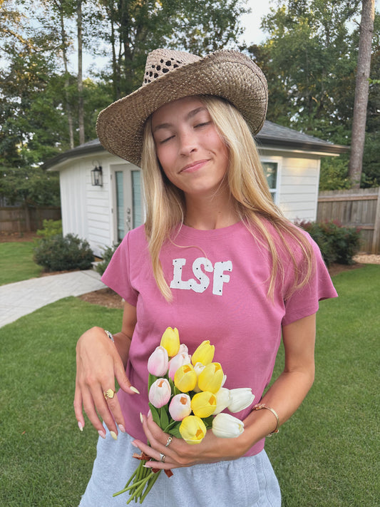 LSF Plum Baby Tee