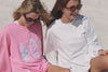 Gingham Surfboard Crewneck