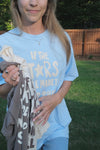 "If the Stars" T-shirt in Hydrangea