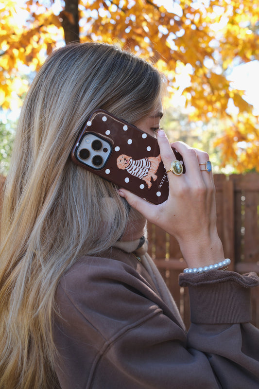 Polka Dot Mascot Case