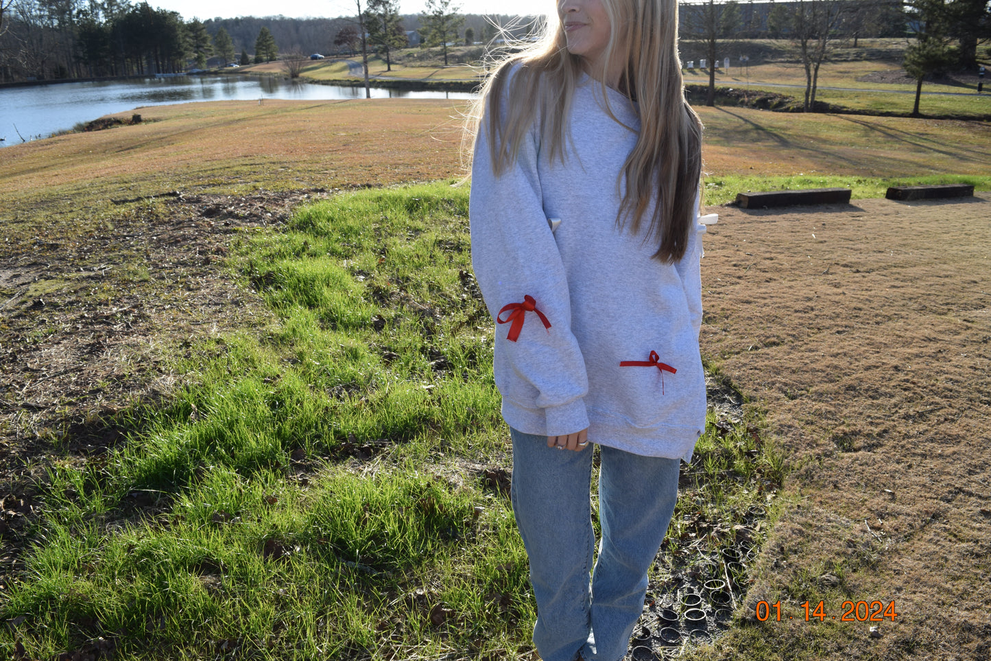 Bow Crewneck