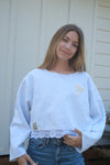 Palms Cropped Sweatshirt