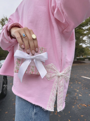 Original Blush Pink Side Bow™ Sweatshirt