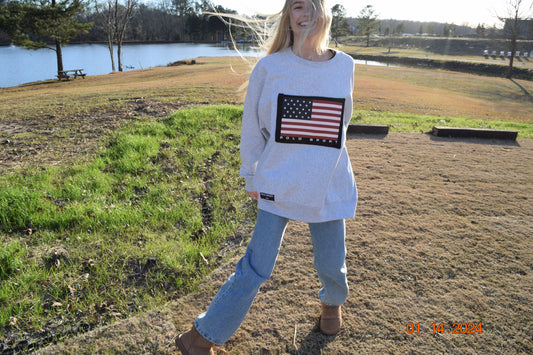 EXCLUSIVE Polo Sport RL Upcycled Crewneck