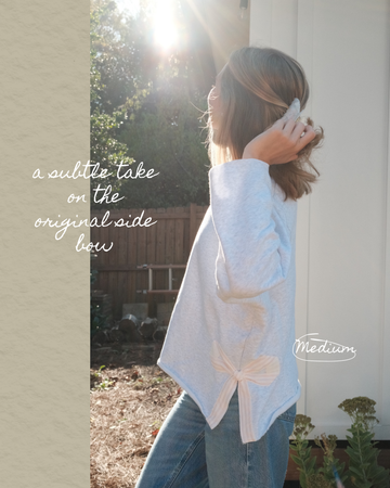 Beach Cut Side Bow™ Sweatshirt