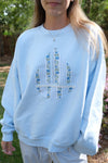 Floral Sailboat Sweatshirt
