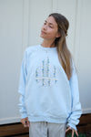 Floral Sailboat Sweatshirt