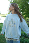 Floral Sailboat Sweatshirt
