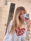 "Oh How He Loves Us" Crewneck