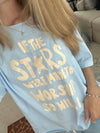 "If the Stars" T-shirt in Hydrangea