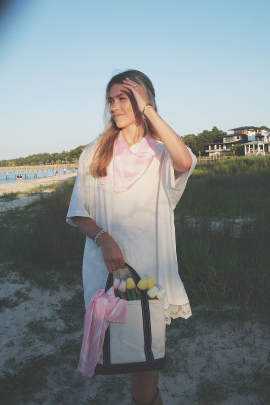 The Everyday Lace T-Shirt Dress
