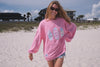 Gingham Surfboard Crewneck