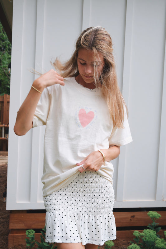 "Never Be More Loved" Heart Tee
