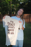 "If the Stars" T-shirt in Ivory