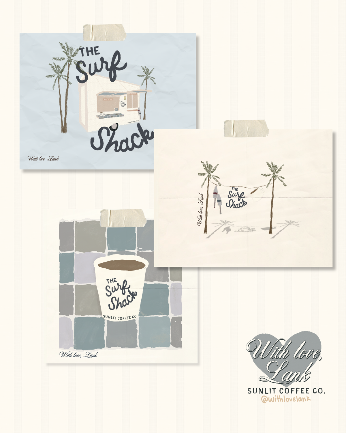 Sunlit Coffee Co. Artwork
