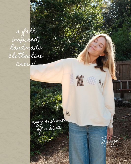Handmade Clothesline Sweatshirt