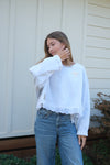 Palms Cropped Sweatshirt