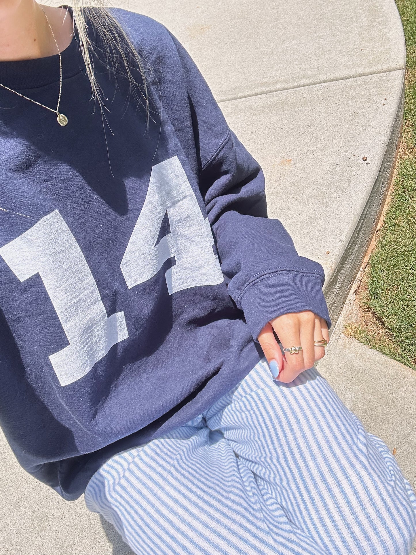 3:14 Navy Crewneck (PRE ORDER)