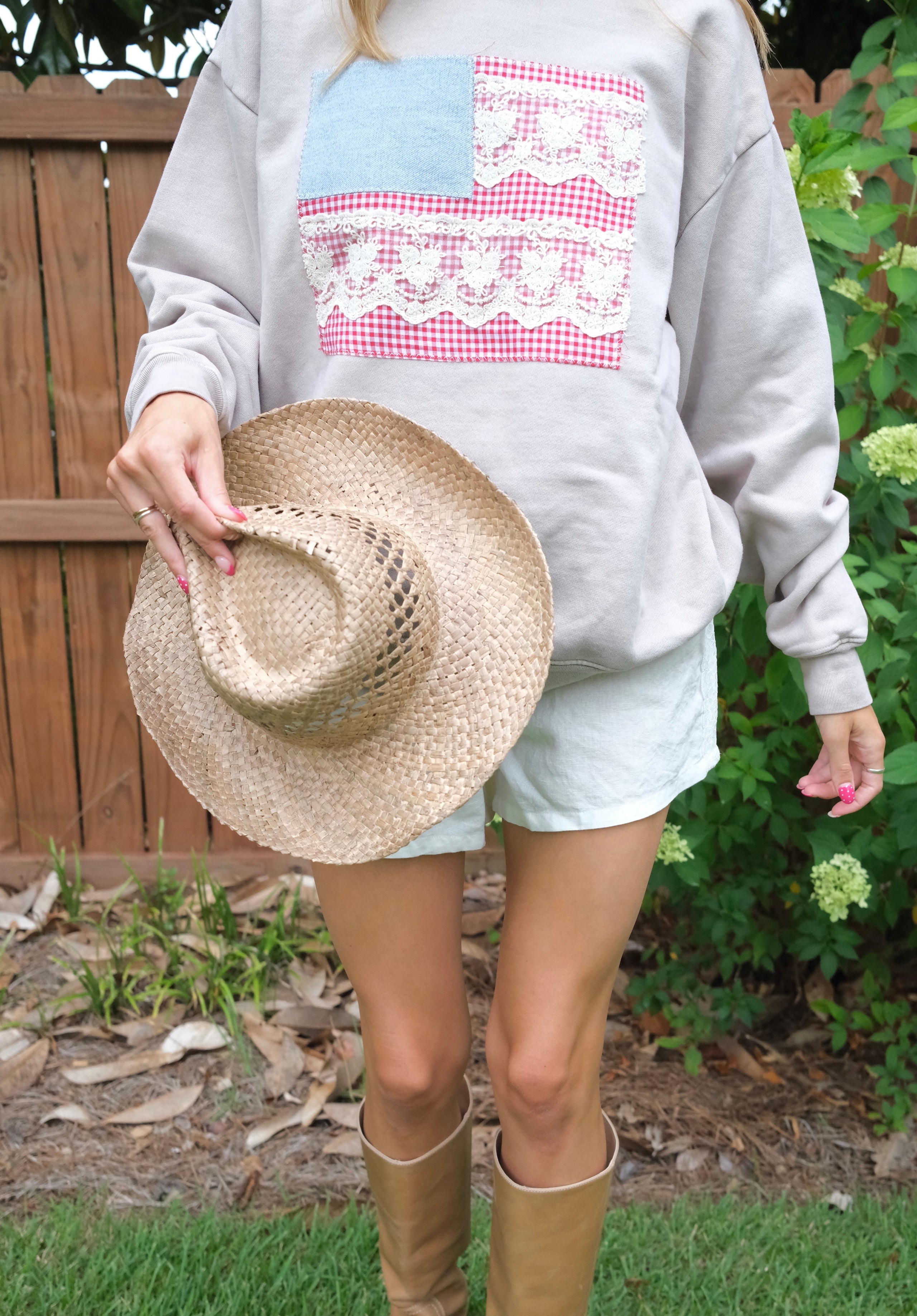 The Americana Sweatshirt – With love, Lank