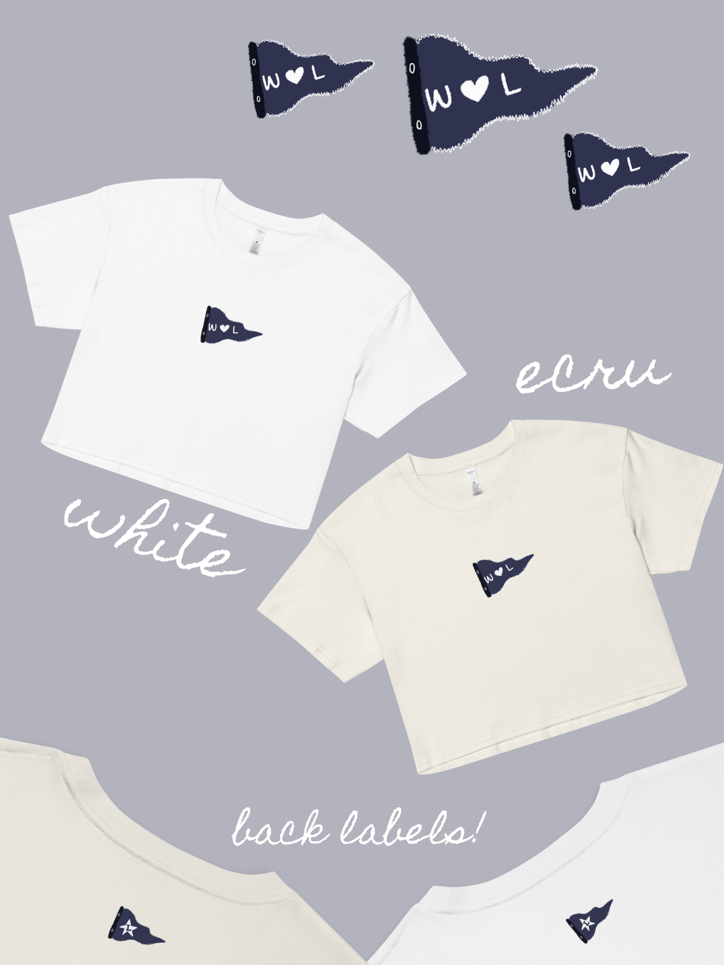 WLL Flag Crop Tee