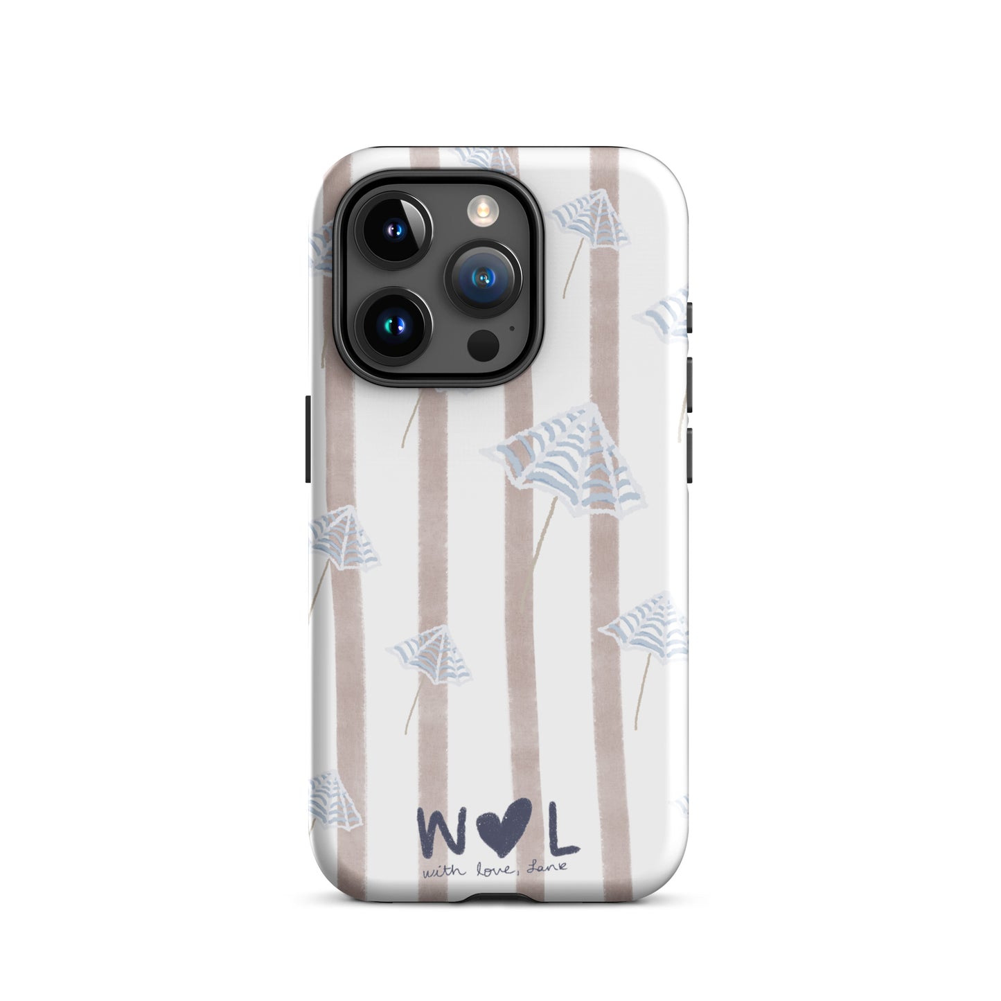 Watercolor Beach Umbrella iPhone® Case