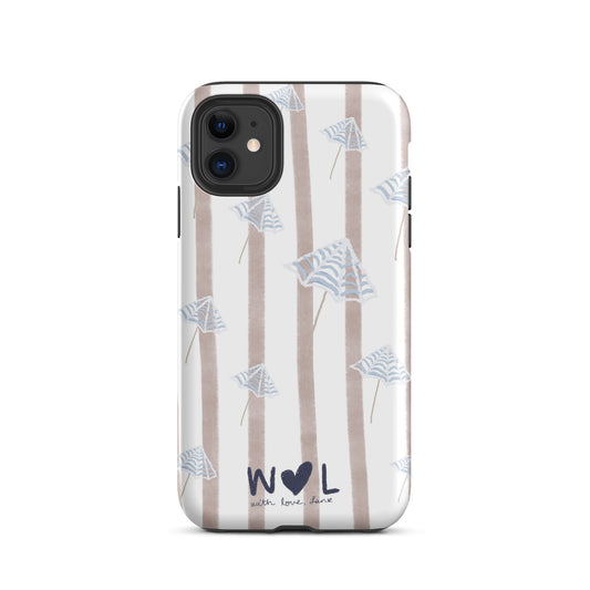 Watercolor Beach Umbrella iPhone® Case