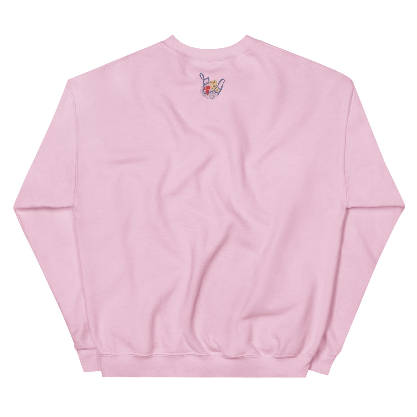 Pink "Carry the love" Basket Sweatshirt